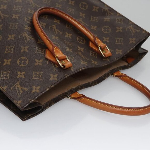 LOUIS VUITTON Monogram Sac Plat Hand Bag - Picture 7 of 16